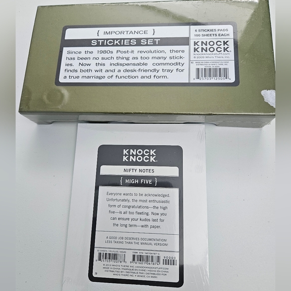 Knock Knock Set - Picture 2 of 2